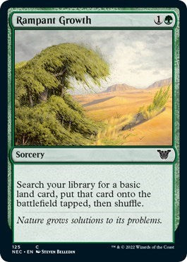 Rampant Growth (Commander: Kamigawa: Neon Dynasty) Light Play