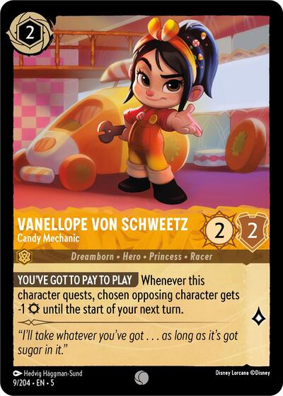 Vanellope von Schweetz - Candy Mechanic (Shimmering Skies) Near Mint