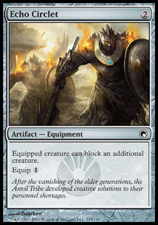 Echo Circlet (Scars of Mirrodin) Medium Play Foil