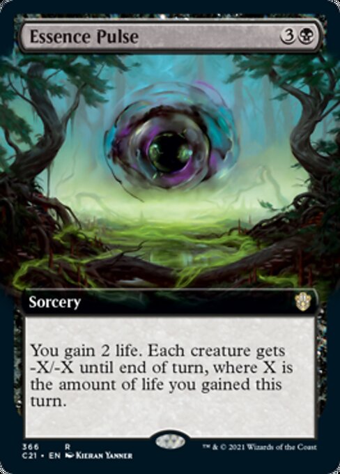 Essence Pulse (Extended Art) (Commander 2021 Strixhaven) Light Play