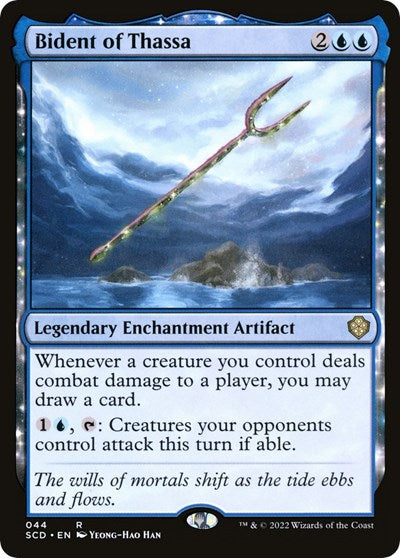 Bident of Thassa (Commander 2022 Starter Decks) Near Mint