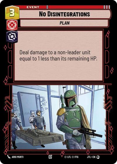 No Disintegrations (Foil) (Jump to Lightspeed) Near Mint Foil