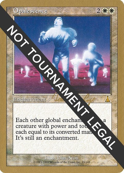 Opalescence - 2000 Tom van de Logt (UDS) (World Championship Decks) Heavy Play