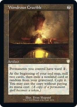 Wondrous Crucible (Commander: The Brothers' War) Near Mint