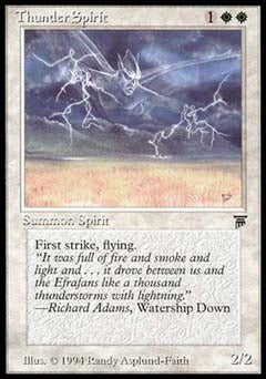 Thunder Spirit (Legends) Light Play