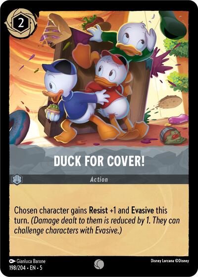 Duck for Cover! (Shimmering Skies) Near Mint