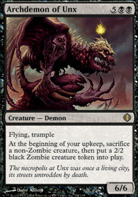 Archdemon of Unx (Shards of Alara) Near Mint