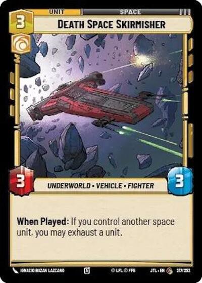 Death Space Skirmisher (Jump to Lightspeed) Near Mint