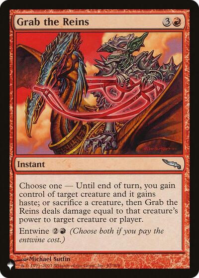 Grab the Reins (The List) Near Mint
