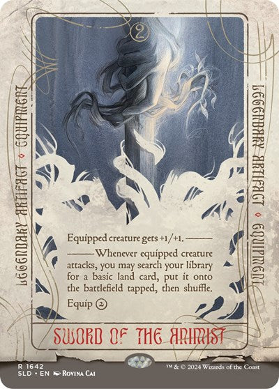 Sword of the Animist (Secret Lair) Light Play