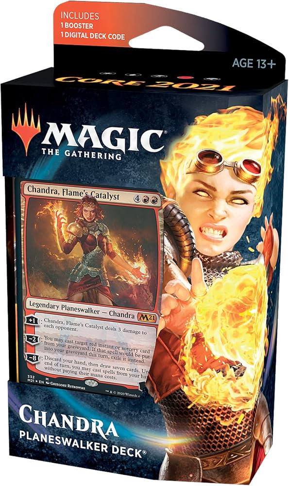 Core Set 2021 Planeswalker Deck - Chandra, Flame's Catalyst