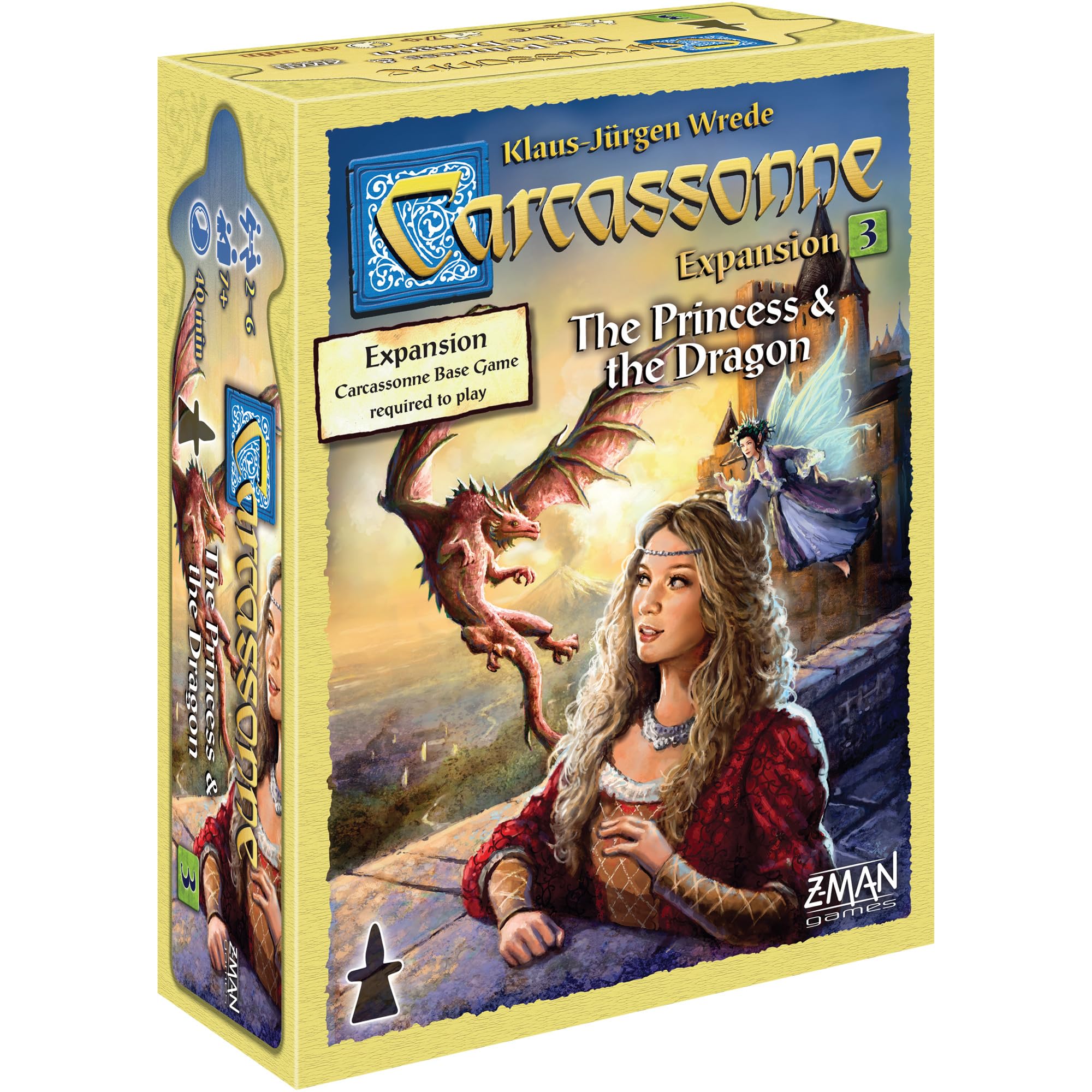 Carcassonne The Princess and The Dragon Expansion