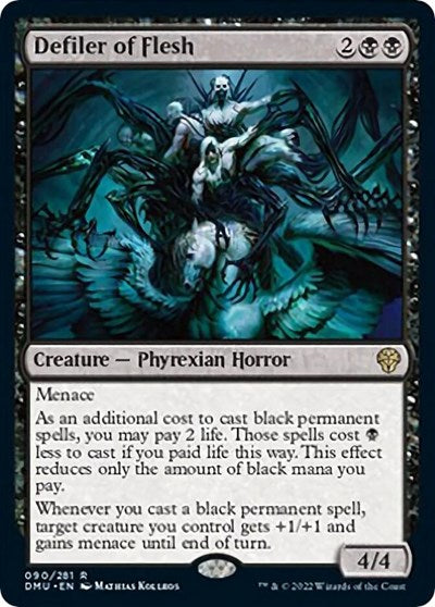 Defiler of Flesh (Dominaria United) Damaged / Poor