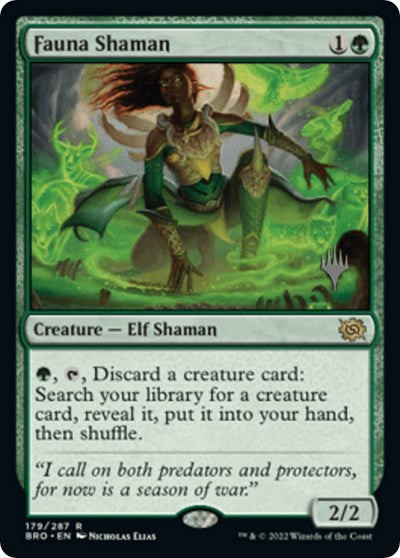 Fauna Shaman (Promo Pack: The Brothers War) Near Mint