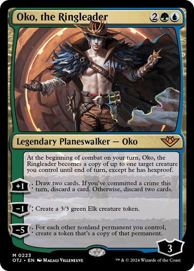 Oko, the Ringleader (Outlaws of Thunder Junction) Light Play