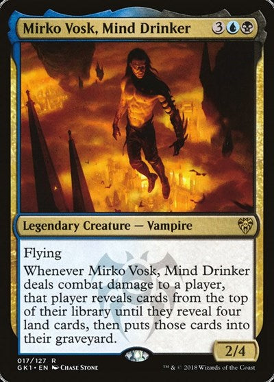 Mirko Vosk, Mind Drinker (Guilds of Ravnica: Guild Kits) Near Mint