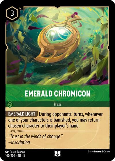 Emerald Chromicon (Shimmering Skies) Near Mint Cold Foil