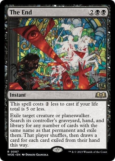 The End (Promo Pack: Wilds of Eldraine) Near Mint
