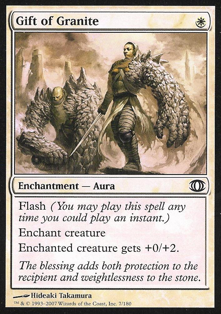 Gift of Granite (Futuresight) Medium Play Foil