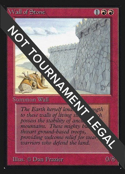 Wall of Stone (IE) (International Edition) Near Mint