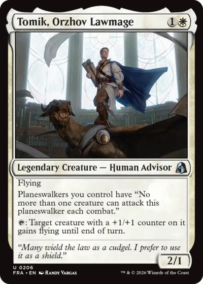 Tomik, Orzhov Lawmage | MTG Cards | Journey's End Games
