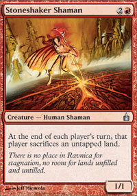 Stoneshaker Shaman (Ravnica) Light Play Foil