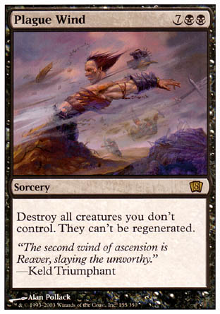 Plague Wind (8th Edition) Light Play