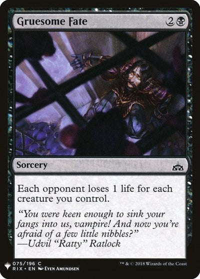 Gruesome Fate (Mystery Booster) Near Mint