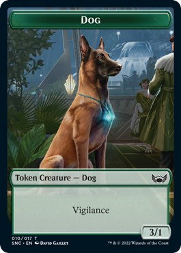 Dog Token (Streets of New Capenna) Near Mint