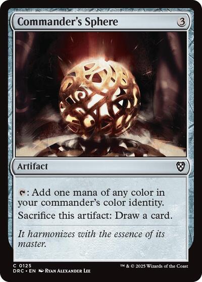 Commander's Sphere (Commander: Aetherdrift) Near Mint
