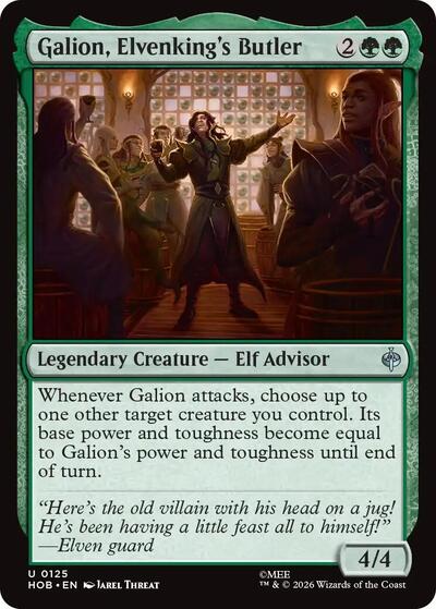 Galion  Elvenking s Butler|5|0|0.00