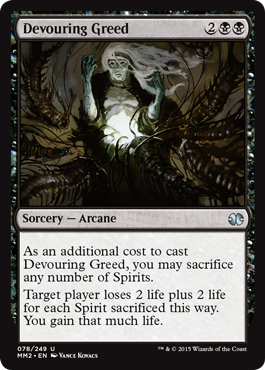Devouring Greed (Modern Masters 2015) Medium Play
