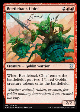 Beetleback Chief (Eternal Masters) Near Mint Foil