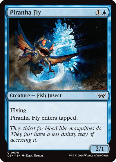 Piranha Fly (Duskmourn: House of Horror) Medium Play