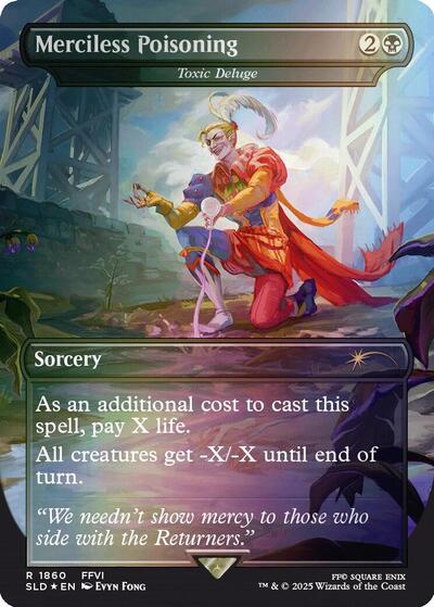 Merciless Poisoning - Toxic Deluge (Rainbow Foil) (Secret Lair) Near Mint Foil