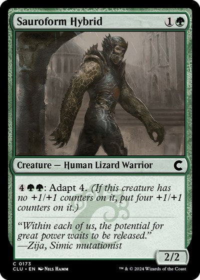 Sauroform Hybrid (Ravnica: Clue Edition) Light Play