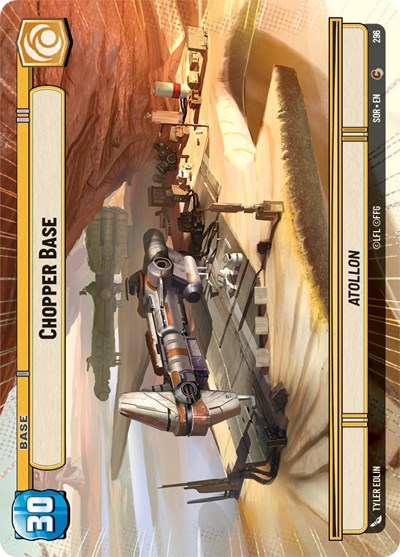 Chopper Base (Hyperspace) (Spark of Rebellion) Near Mint
