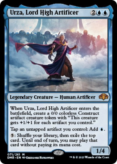 Urza, Lord High Artificer (Dominaria Remastered) Near Mint Foil