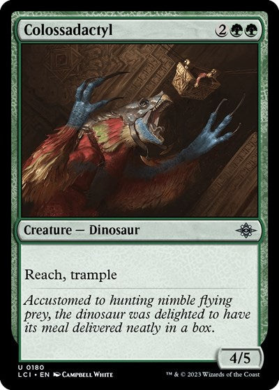 Colossadactyl (The Lost Caverns of Ixalan) Near Mint Foil