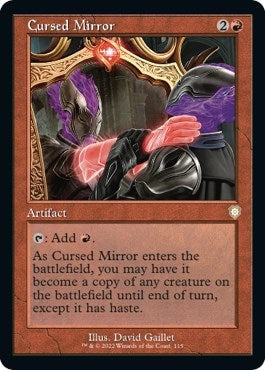 Cursed Mirror (Commander: The Brothers' War) Medium Play