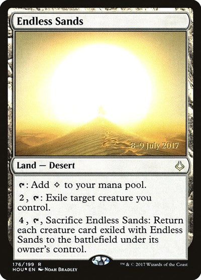 Endless Sands (Promos: Prerelease Cards) Light Play Foil