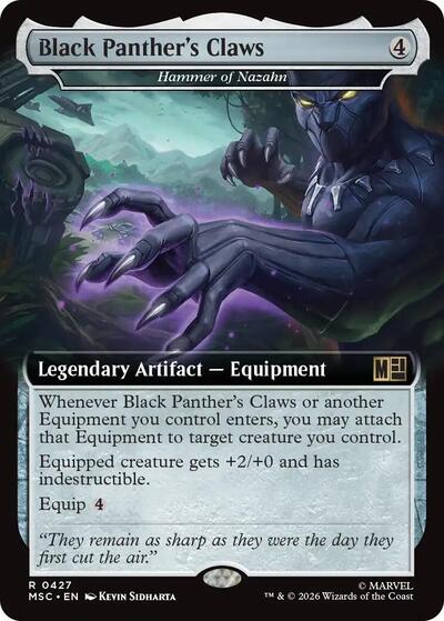 Black Panther s Claws  Extended Art|1|0|0.00