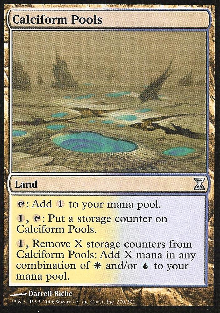 Calciform Pools (Time Spiral) Near Mint
