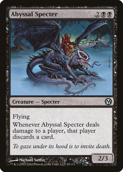 Abyssal Specter (Duels of the Planeswalkers) Medium Play