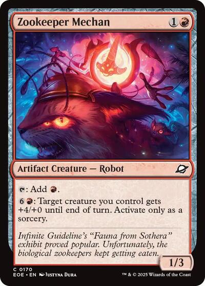 Zookeeper Mechan (Edge of Eternities) Near Mint Foil