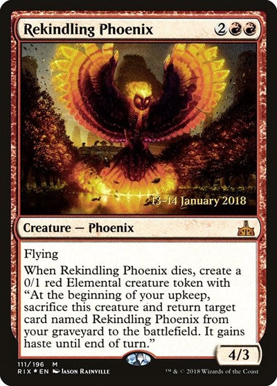 Rekindling Phoenix (Promos: Prerelease Cards) Near Mint Foil