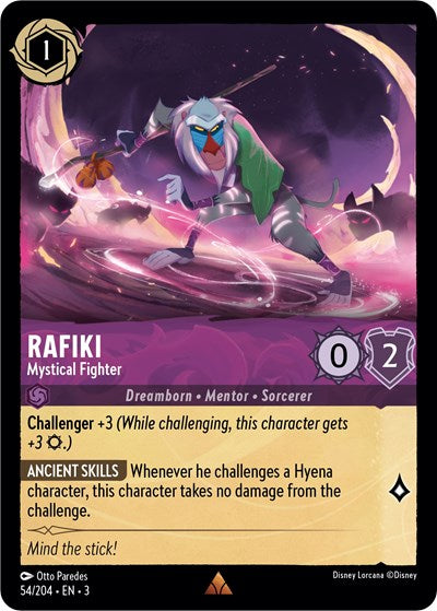 Rafiki - Mystical Fighter (Into the Inklands) Near Mint