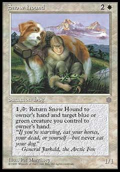 Snow Hound (Ice Age) Near Mint