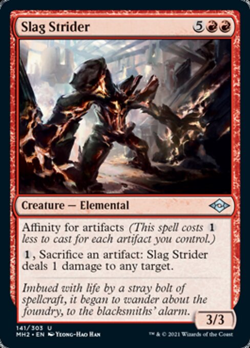 Slag Strider (Modern Horizons 2) Near Mint Foil