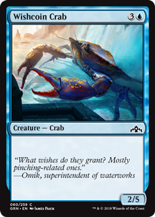 Wishcoin Crab (Guilds of Ravnica) Near Mint Foil